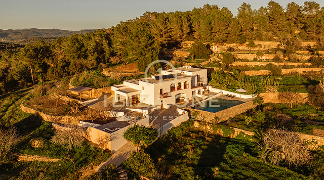 Tenuta di lusso eccezionale, immersa nella campagna di San Rafael, Ibiza.