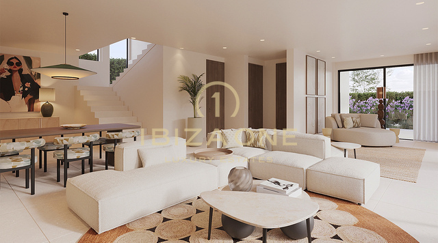 Tre lussuose ville contemporanee in vendita a soli 30 metri dal mare – A partire da € 2.950.000, Ibiza
