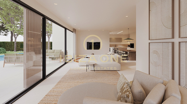 Drei luxuriöse, moderne Villen nur 30 Meter vom Meer entfernt zu verkaufen – ab 2.950.000 €, Ibiza