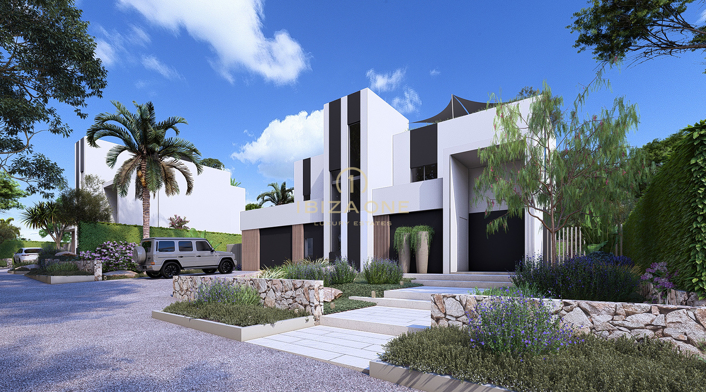 Three Luxury Contemporary Villas Just 30 Metres from the Sea for Sale – From €2,950,000, Ibiza