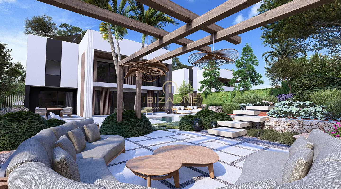 Three Luxury Contemporary Villas Just 30 Metres from the Sea for Sale – From €2,950,000, Ibiza