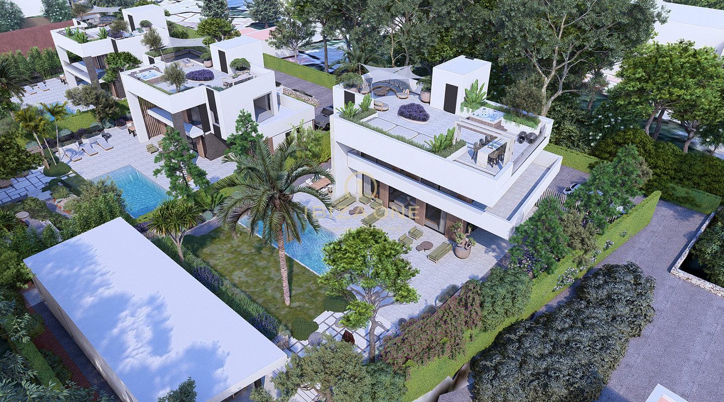 Three Luxury Contemporary Villas Just 30 Metres from the Sea for Sale – From €2,950,000, Ibiza