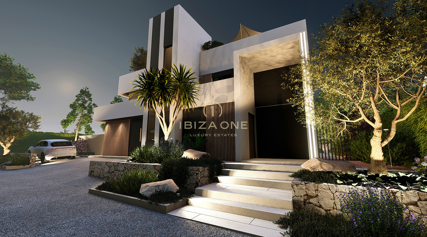 Tres villas de lujo contemporáneas a tan solo 30 metros del mar en venta – Desde 2.950.000 €, Ibiza