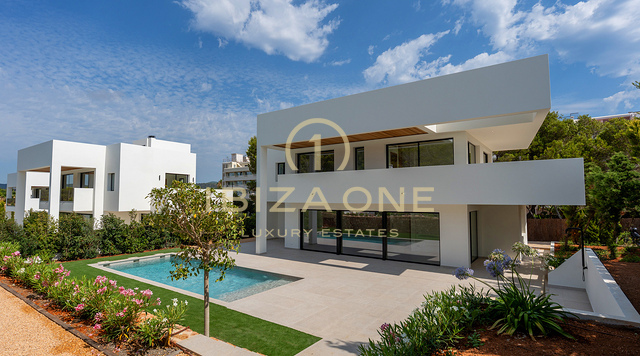 Three Luxury Contemporary Villas Just 30 Metres from the Sea for Sale – From €2,950,000, Ibiza