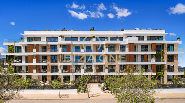 Het meest exclusieve appartementencomplex van Ibiza met panoramisch uitzicht op zee richting Formentera te koop, Ibiza - Prijzen van € 820.000 tot € 3.950.000