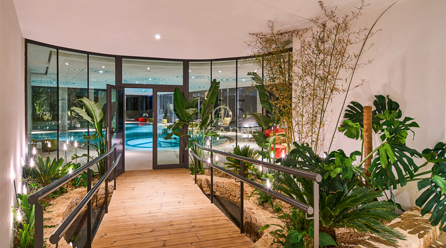 Het meest exclusieve appartementencomplex van Ibiza met panoramisch uitzicht op zee richting Formentera te koop, Ibiza - Prijzen van € 820.000 tot € 3.950.000