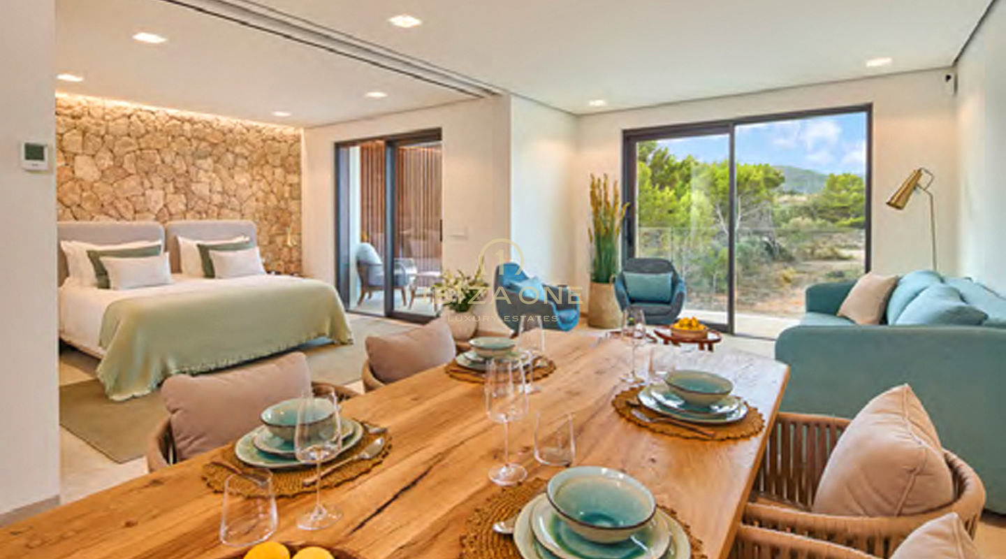 Ibiza’s Most Exclusive Apartment Complex with Panoramic Sea Views to Formentera for Sale, Ibiza- Prices from €820,000 to €3,950,000