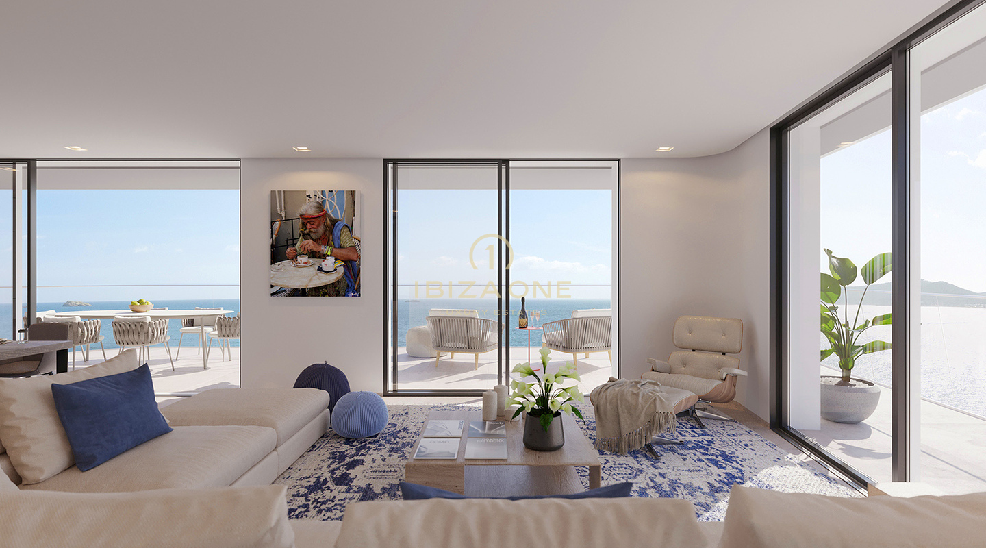 In vendita a Ibiza 3 appartamenti con splendida vista mare, con prezzi che variano da 1.750.000 € a 3.250.000 €.