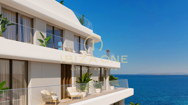 Drei Apartments mit traumhaftem Meerblick auf Ibiza zu verkaufen. Preise: 1.750.000 € bis 3.250.000 €.