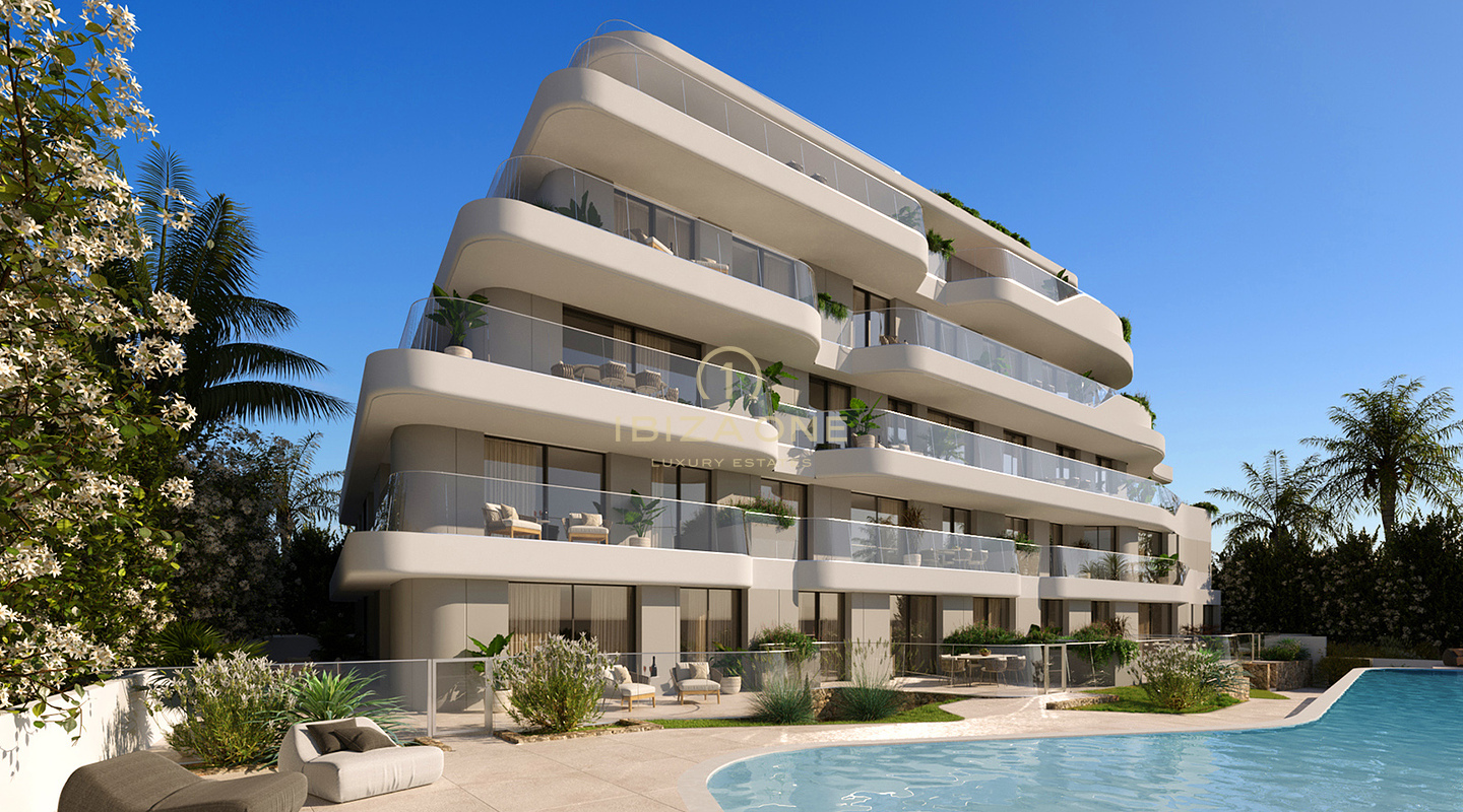 3 apartments with beautiful sea views and prices ranging from 1.750.000 € up to €3.250.000 € for sale, Ibiza