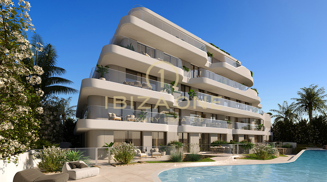 3 apartments with beautiful sea views and prices ranging from 1.750.000 € up to €3.250.000 € for sale, Ibiza