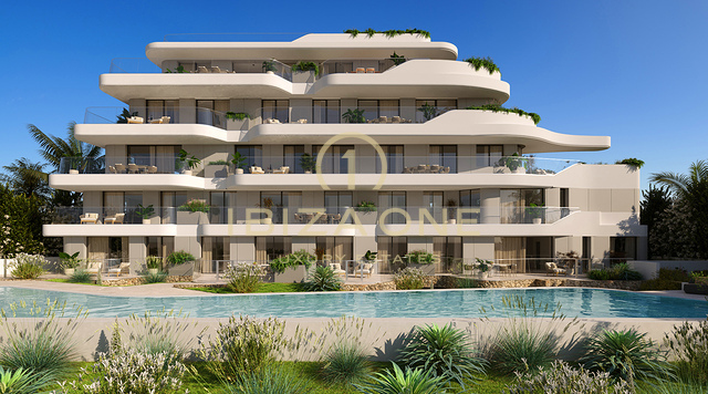 3 apartments with beautiful sea views and prices ranging from 1.750.000 € up to €3.250.000 € for sale, Ibiza