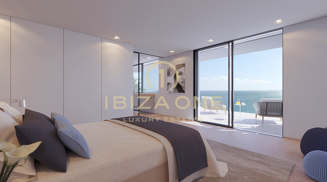 3 apartments with beautiful sea views and prices ranging from 1.750.000 € up to €3.250.000 € for sale, Ibiza