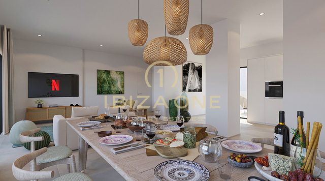 Luxury Beachfront Apartments and Penthouses Just Steps from Ibiza’s Longest Sandy Beach for Sale, IbizaPrices from €855,000 to €1,945,000