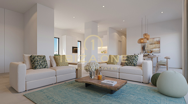 Luxury Beachfront Apartments and Penthouses Just Steps from Ibiza’s Longest Sandy Beach for Sale, IbizaPrices from €855,000 to €1,945,000