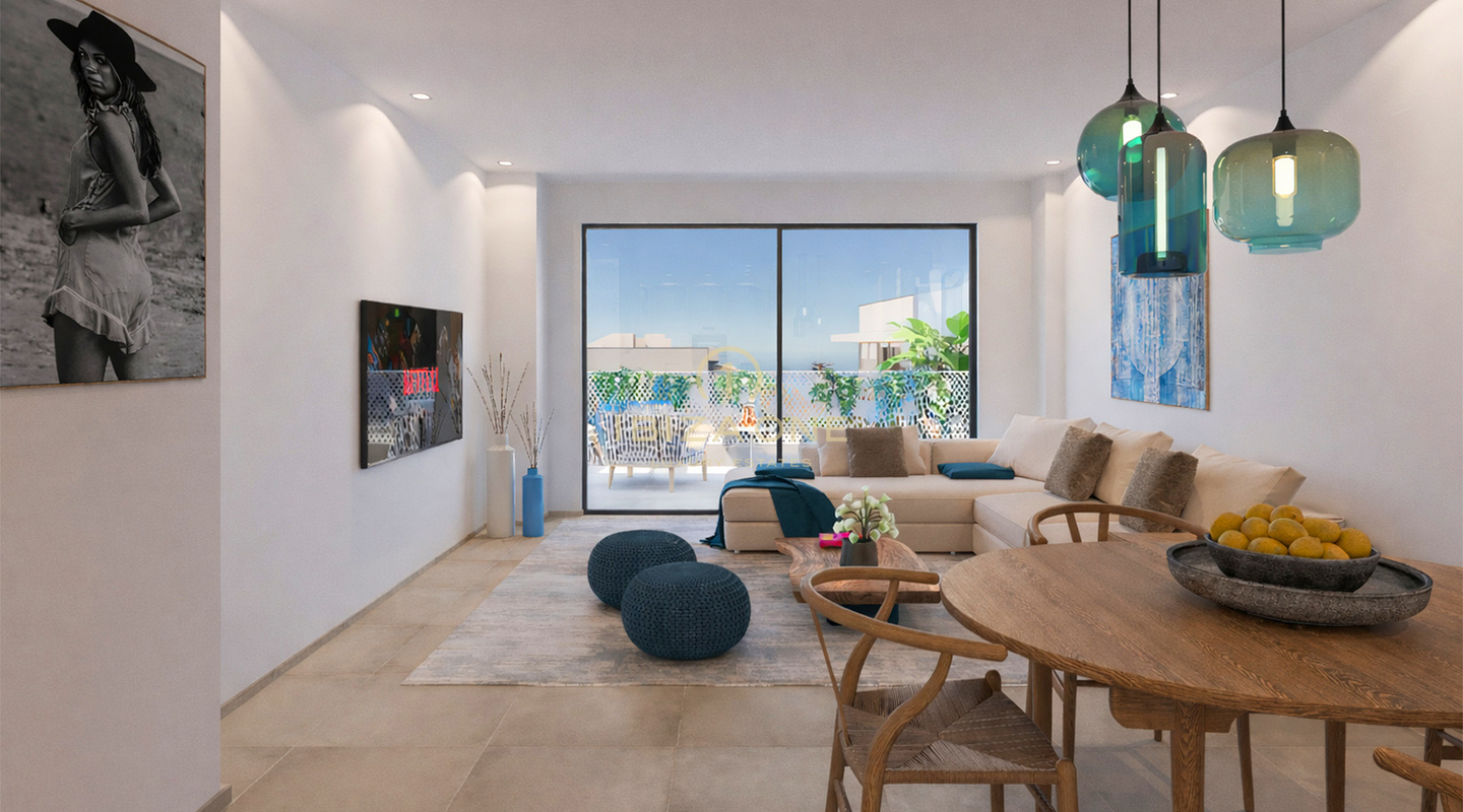Luxury Beachfront Apartments and Penthouses Just Steps from Ibiza’s Longest Sandy Beach for Sale, IbizaPrices from €855,000 to €1,945,000