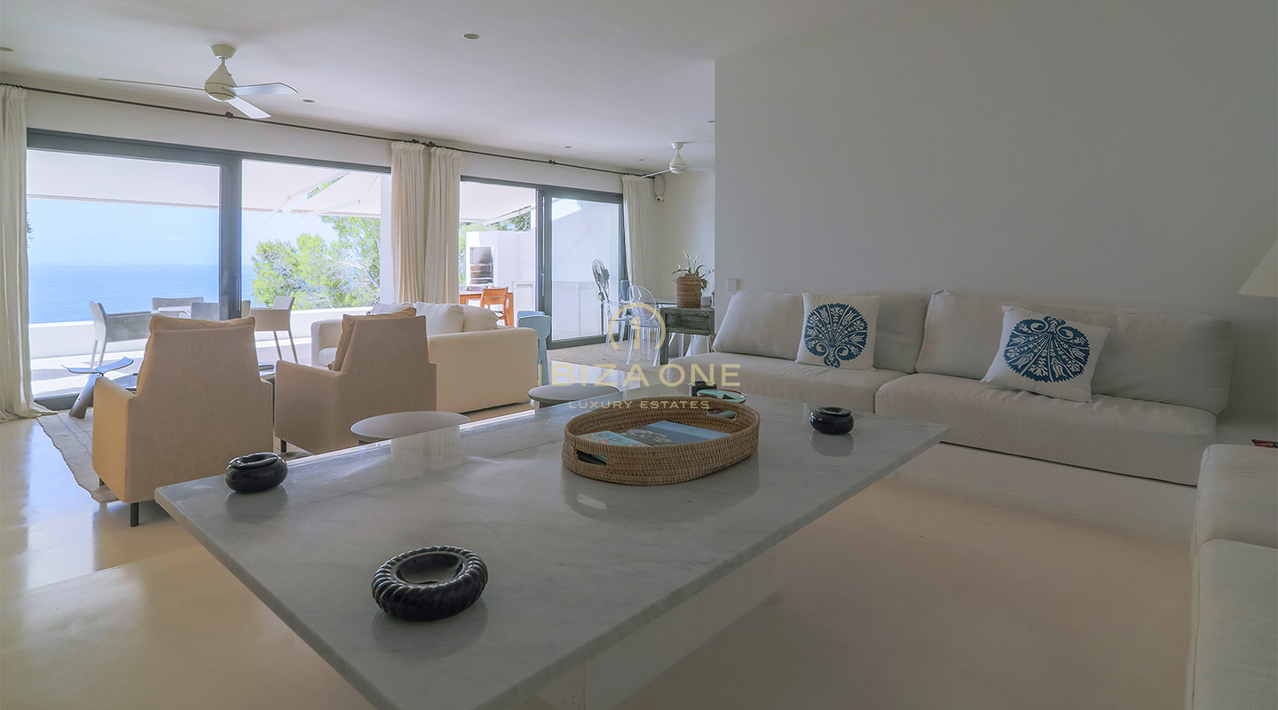 Villa exclusiva con vistas al mar en Roca Llisa – Una de las urbanizaciones privadas más prestigiosas de Ibiza en venta, Ibiza