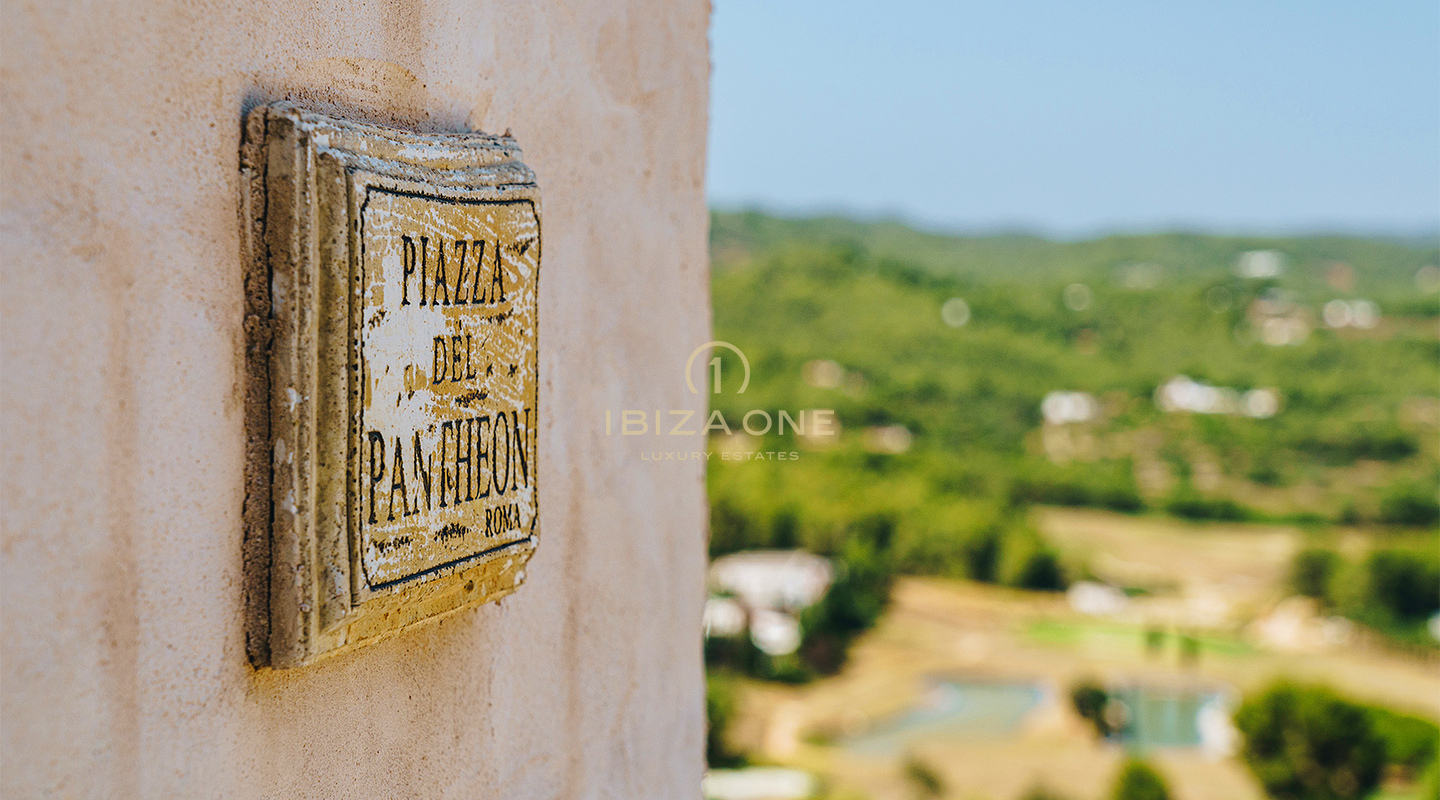 Exceptional French-Italian Luxury Villa with 180° Sunset and Sea Views for Rent, Ibiza