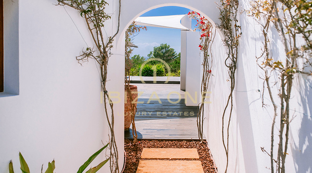 Exceptional Luxury Villa with Iconic Es Vedrà and Panoramic Sea Views for Sale in Cala Carbó, Ibiza