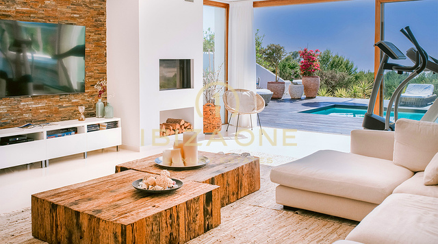 Exceptional Luxury Villa with Iconic Es Vedrà and Panoramic Sea Views for Sale in Cala Carbó, Ibiza