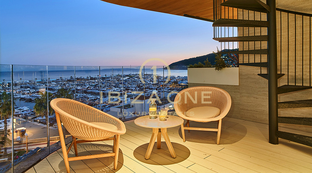 Super Luxury First-Line Waterfront Apartments with 180° Sea Views Next to Santa Eulalia Marina for Sale, Ibiza - ranigng from €1.56m to €2.4m