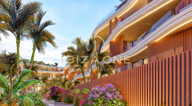 Exklusive Luxusapartments mit Meerblick und Fünf-Sterne-Service von Aguas de Ibiza zu verkaufen, Ibiza
Apartmentkomplex mit 29 verfügbaren Wohnungen und atemberaubendem Meerblick ab dem zweiten Stock. Die Preise liegen zwischen 963.000 € und 3.850.000 €. (Ibiza)