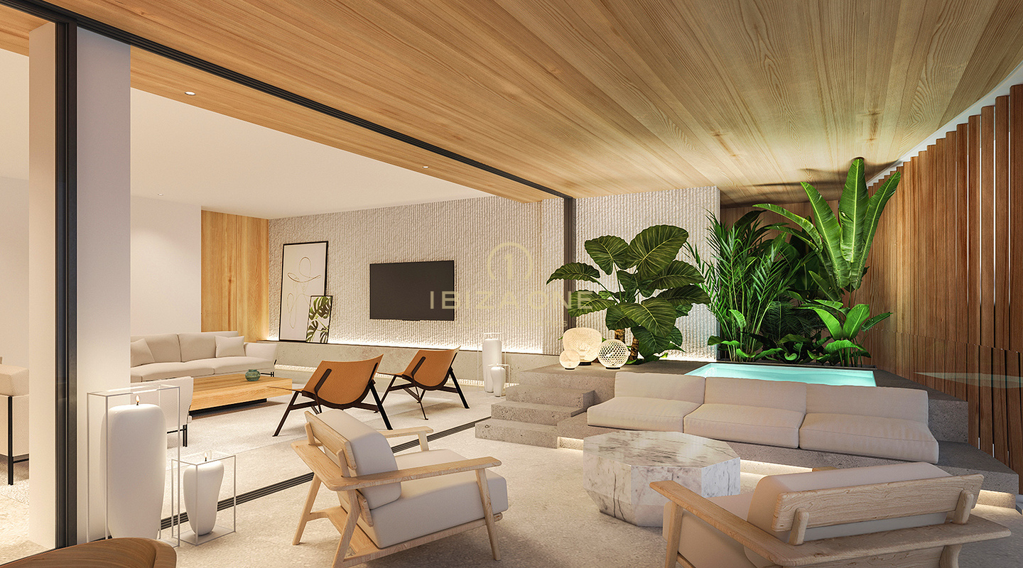 Exklusive Luxusapartments mit Meerblick und Fünf-Sterne-Service von Aguas de Ibiza zu verkaufen, Ibiza
Apartmentkomplex mit 29 verfügbaren Wohnungen und atemberaubendem Meerblick ab dem zweiten Stock. Die Preise liegen zwischen 963.000 € und 3.850.000 €. (Ibiza)