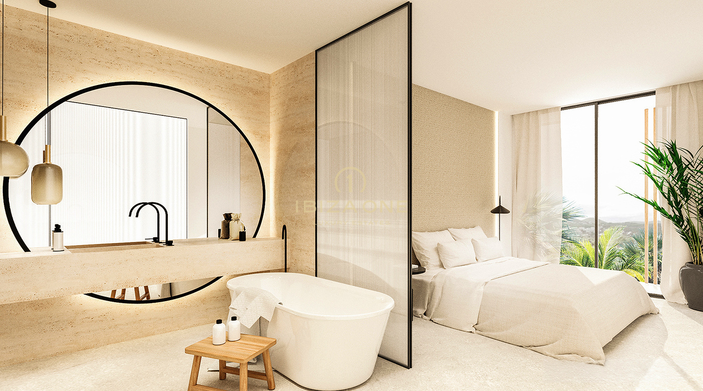 Esclusivi appartamenti di lusso con vista mare e servizi a cinque stelle in vendita presso Aguas de Ibiza, Ibiza
Complesso residenziale con 29 appartamenti disponibili e splendida vista mare dal secondo piano in su, con prezzi che variano da 963.000€ a 3.850.000€ in vendita, Ibiza.