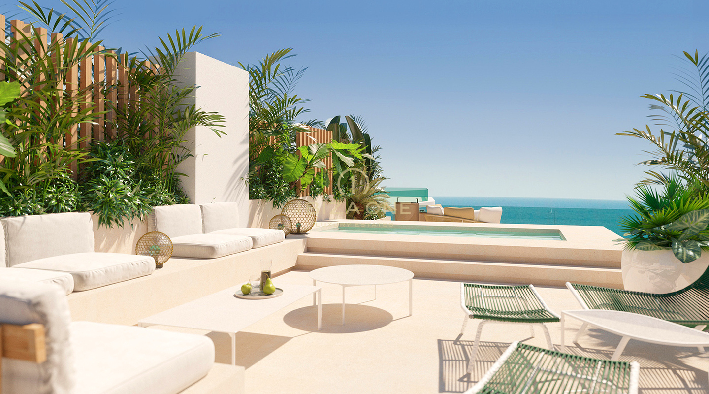 Esclusivi appartamenti di lusso con vista mare e servizi a cinque stelle in vendita presso Aguas de Ibiza, Ibiza
Complesso residenziale con 29 appartamenti disponibili e splendida vista mare dal secondo piano in su, con prezzi che variano da 963.000€ a 3.850.000€ in vendita, Ibiza.