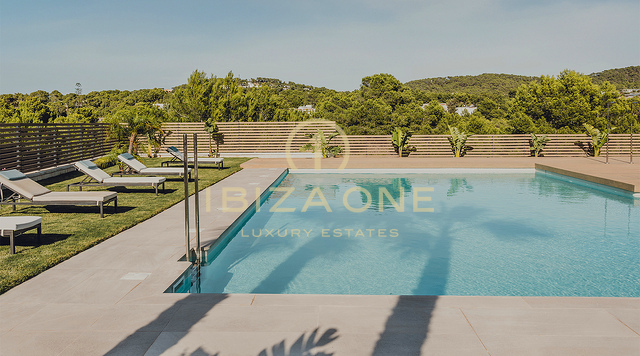 10 Exclusive Newly Built Luxury Villas with Rooftop Terraces for Sale in Cala Tarida, Ibiza – From €904,000  to €1.095M