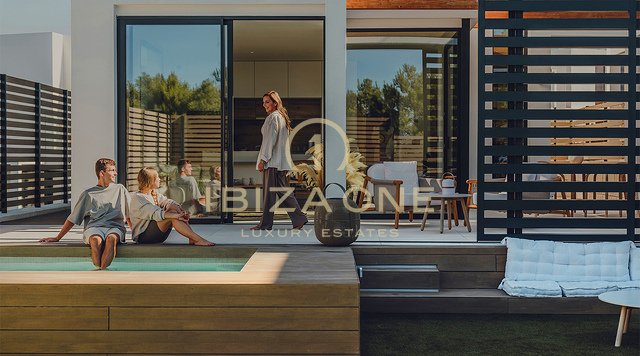 10 Exclusive Newly Built Luxury Villas with Rooftop Terraces for Sale in Cala Tarida, Ibiza – From €904,000  to €1.095M