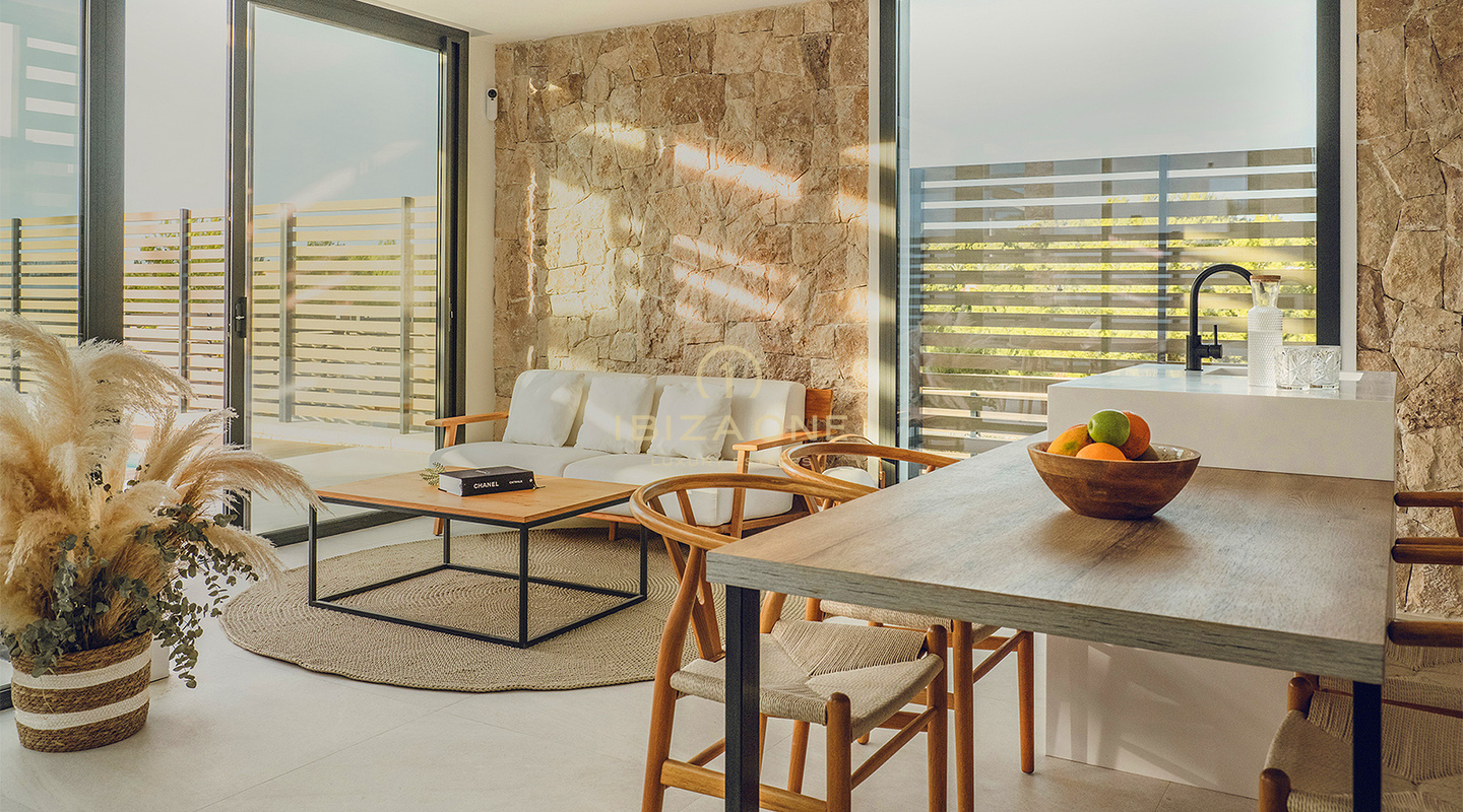 10 Exclusive Newly Built Luxury Villas with Rooftop Terraces for Sale in Cala Tarida, Ibiza – From €904,000  to €1.095M