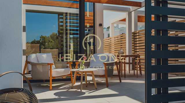 10 esclusive ville di lusso di nuova costruzione con terrazze sul tetto in vendita a Cala Tarida, Ibiza – Da €904.000 a €1.095.000