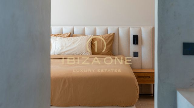 Brand-New Designer Luxury Villa with Sea Views, Private Pool and Gaggenau Kitchen for Sale in Can Furnet, Ibiza