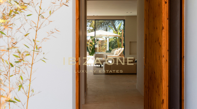 Brand-New Designer Luxury Villa with Sea Views, Private Pool and Gaggenau Kitchen for Sale in Can Furnet, Ibiza
